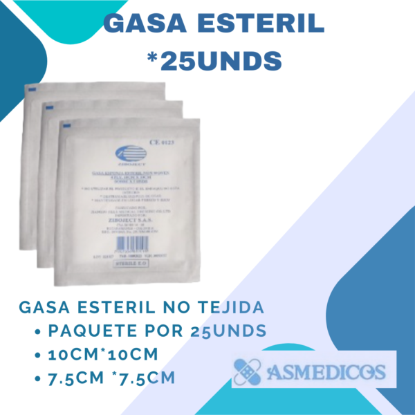 GASA ESTERIL NO TEJIDA