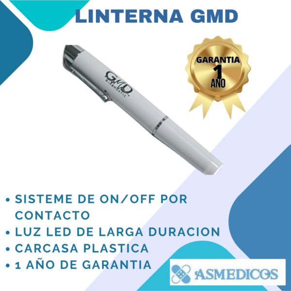 LINTERNA LUZ LED DE CONTACTO DISEÑO PLUS