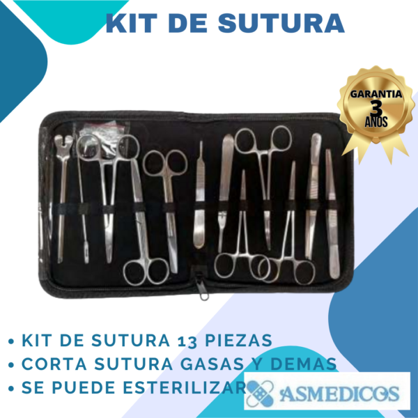 KIT DE DISECCION (KIT DE SUTURA)